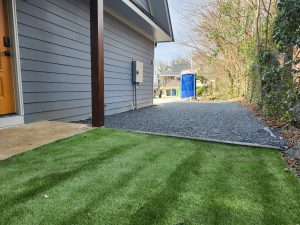 gravel driveway