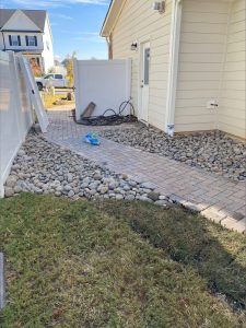 Permeable paver paver pathway drainage natural stone sod
