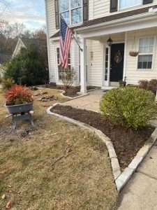 Natural stone edging