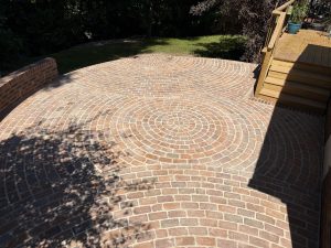 Brick Wall Brick Patio Art Cary 2