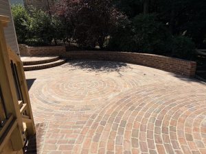 Brick Wall Brick Patio Art Cary