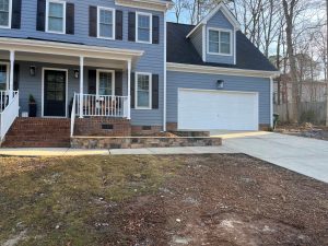 Veneer Stone Wall Natural Stone Drainage Cary 4